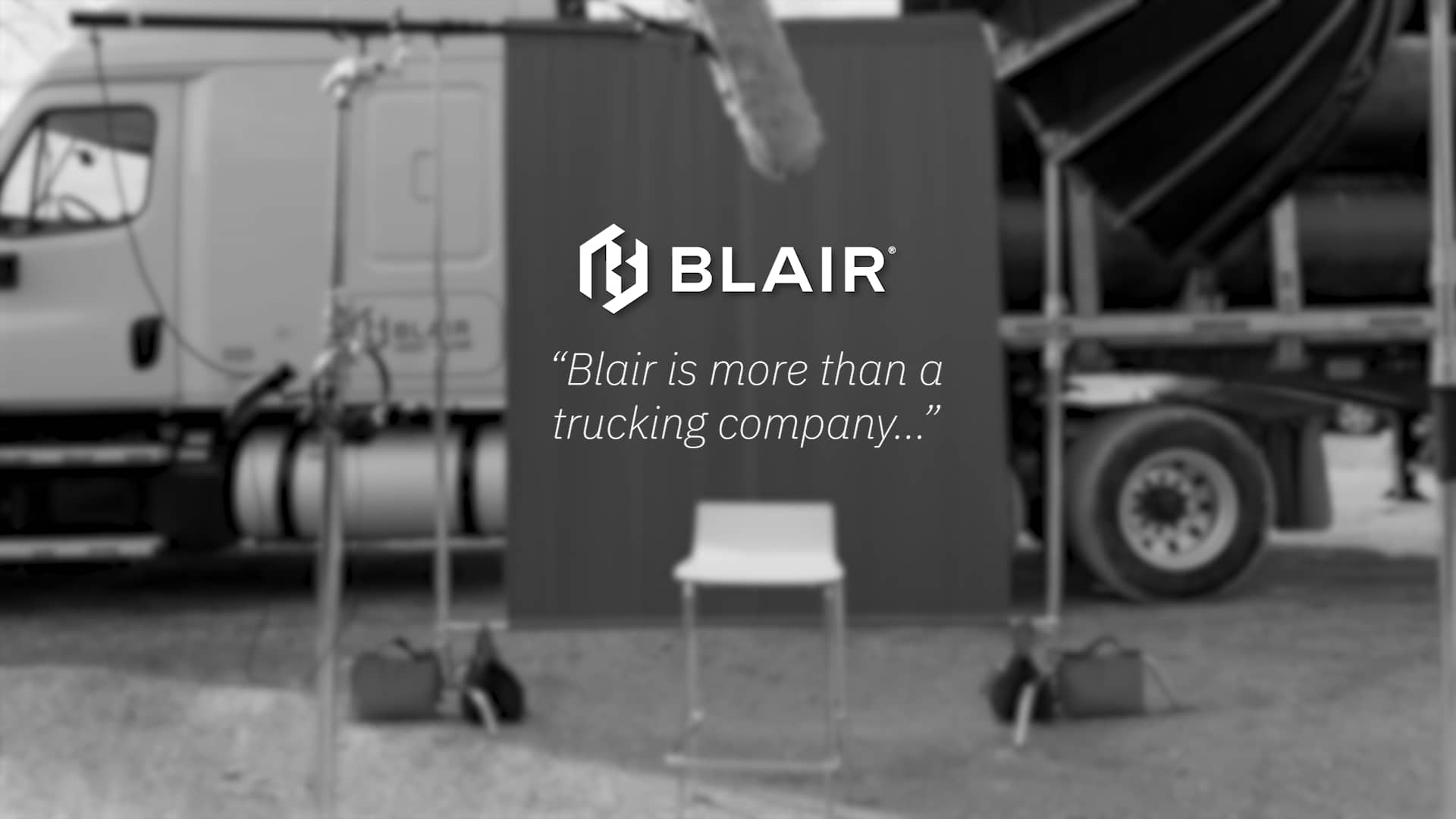 Blair Logistics: More than a trucking company on Vimeo