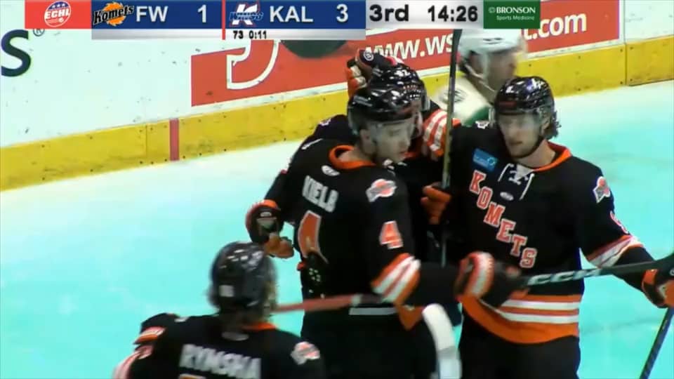 Video highlights Komets rally for 53 victory on green ice on Vimeo