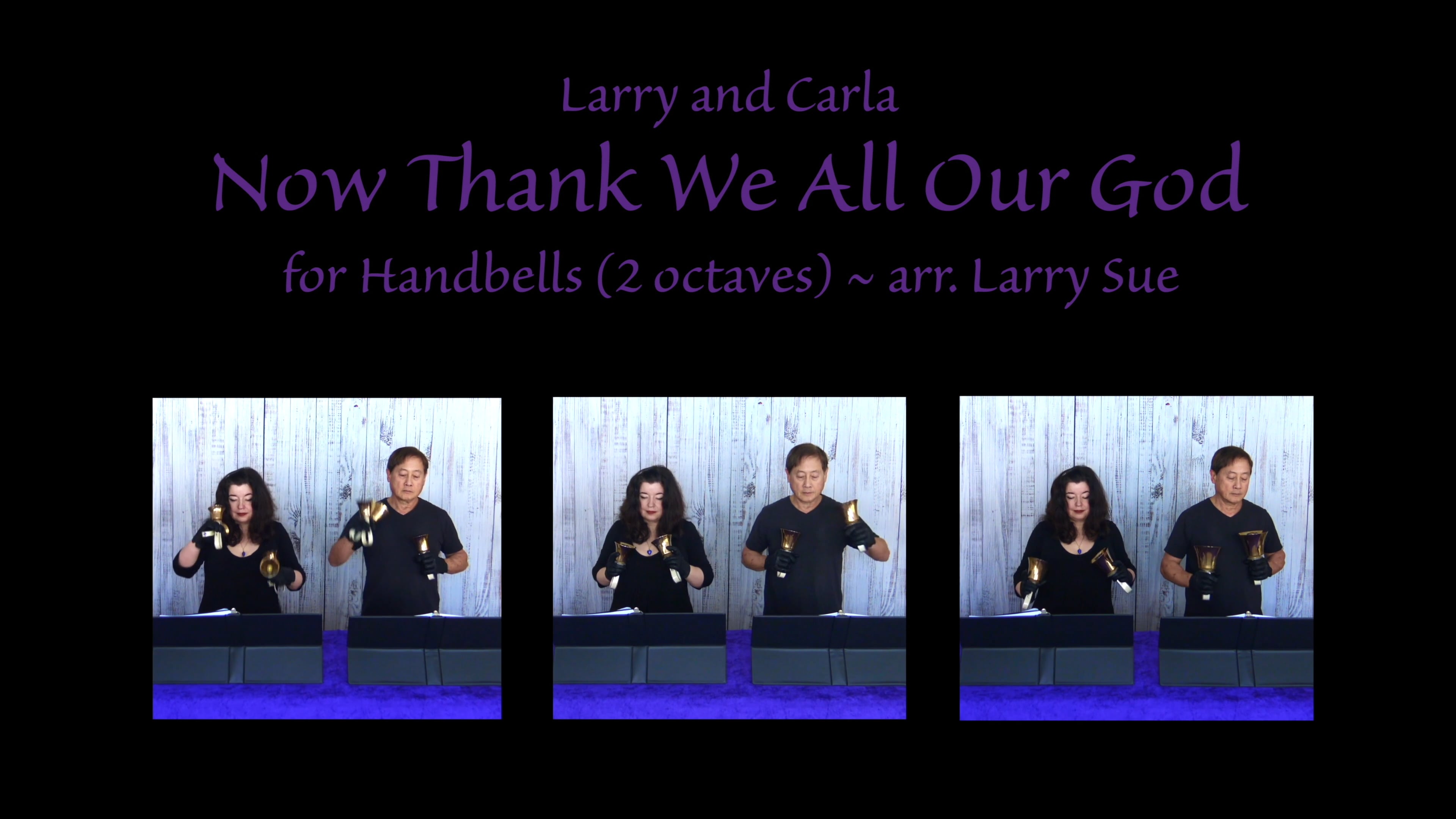 Now Thank We All Our God for Handbells (2 octaves) arr. Larry Sue