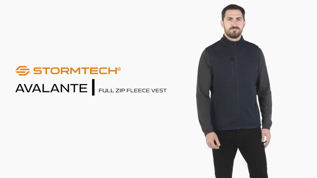 Men's Avalante Full Zip Fleece Vest - Stormtech Canada - Stormtech Canada  Retail