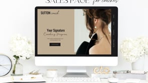Canva Sales Page Design for Coaches, a Landing Page Template by Styled Web Shop (Thumbnail 3 of 3)