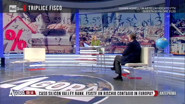 Agorà - Rai3 - 17 Marzo 2023 - Parte 2