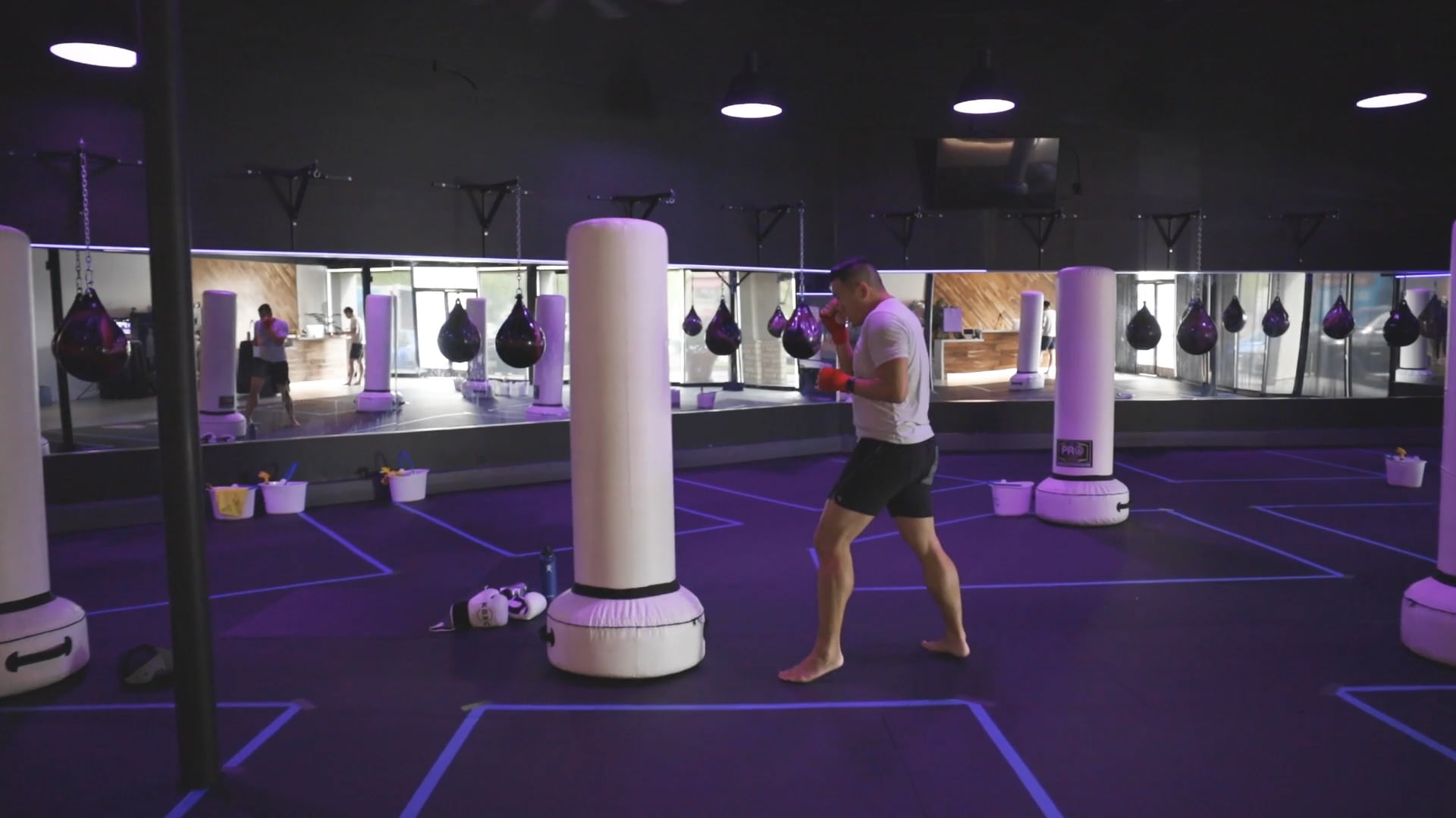 Kickboxing Club - Live Zoom Workouts Testimonials Ad