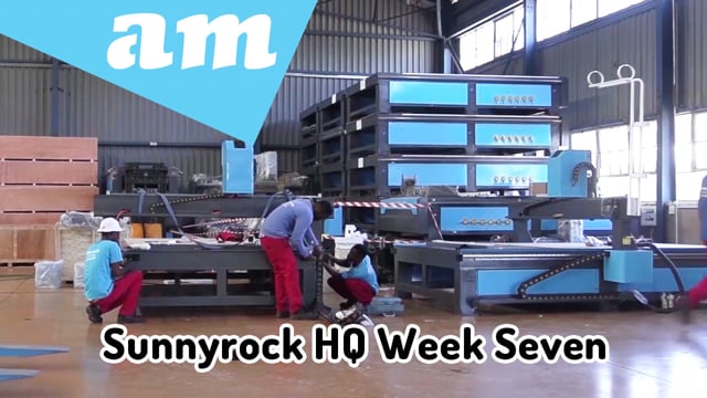 Week Seven 2023 Vlog of Sunnyrock HQ, Dropoff Storage and CNC Router, Fiber Laser Cutter Assembling