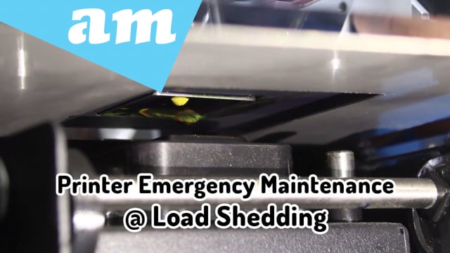 Printhead Emergency Maintenance When Load Shedding and Process to Protect Your Large Format Printer