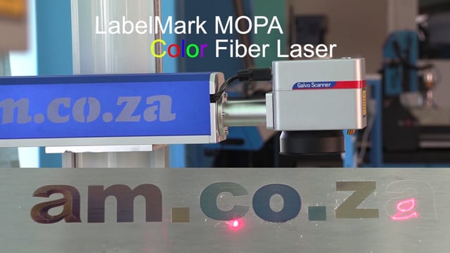 MOPA Fiber Laser Marking Machine Brings Colour to Metal Laser Marking, Introduce LabelMark MOPA