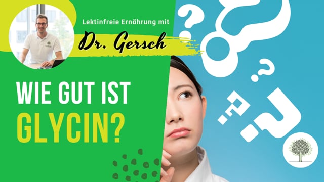 Glycin soll gleiche Bindestelle wie Glyphosat nutzen. Empfehlen Sie dann extra Glycin? 