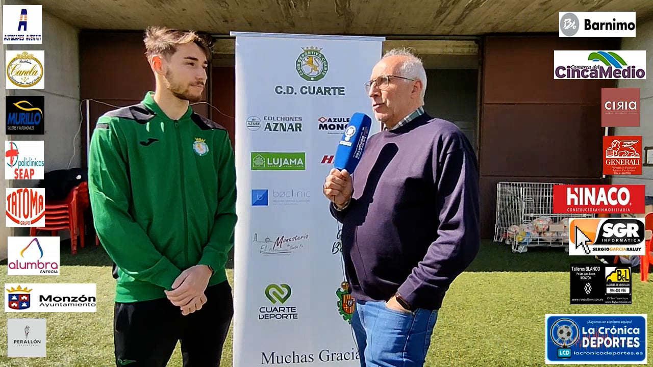 DANI SOLBES (Jugador Cuarte) Cuarte 0-0 At.Monzón Alumbra / J 26 / 3ª División