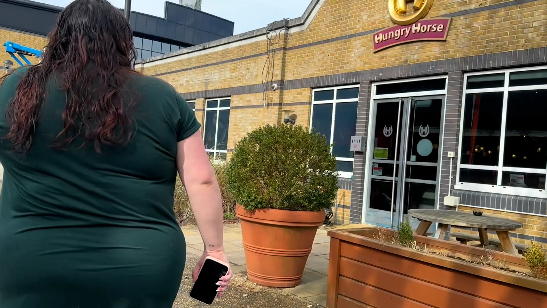 PUBLIC STUFFING MASSIVE BELLY TEASER CHUNKYBABEE