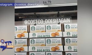 Starbucks Sude Vide Eggs at Costco