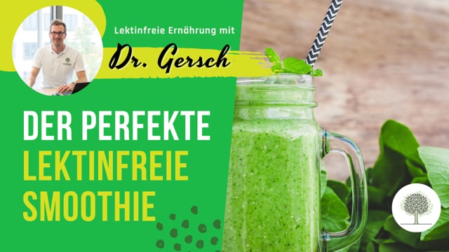 Zutaten für den perfekten lektinfreien Smoothie 