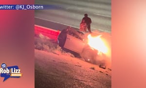Vikings Receiver Saves Man from Burning Car