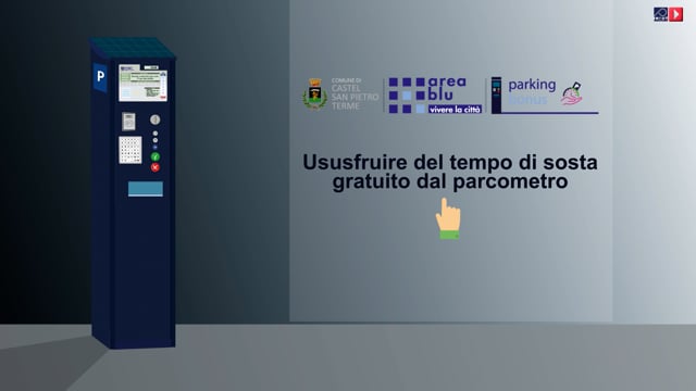 Istruzioni Bonus sosta gratuita 20 minuti Castel San Pietro