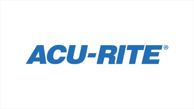 Acu-Rite's droPWR Tablet Digital Readout System