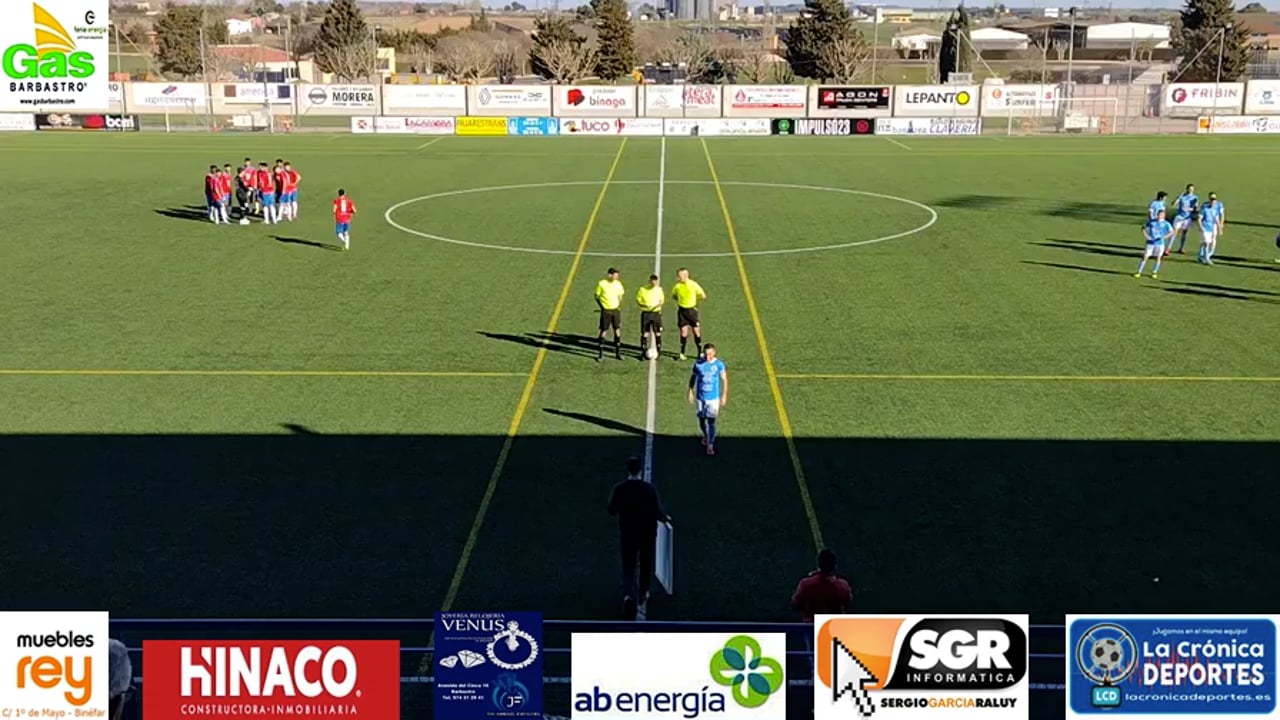 (RESUMEN Y GOLES) CD Binéfar 3-1 CD Cariñena / Jornada 26 / 3ª División