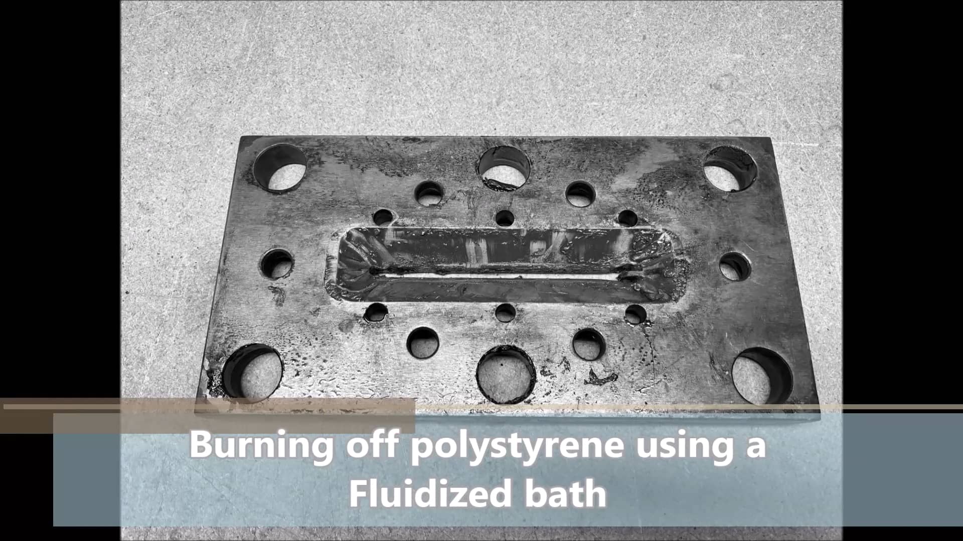 Burning off polystyrene in a Fluidized bath.mp4 on Vimeo