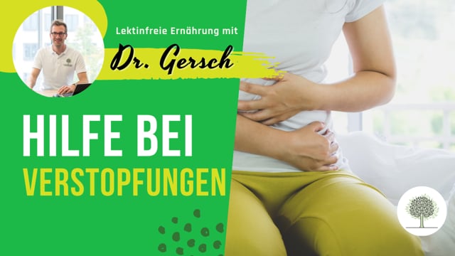 Ich hatte immer Verstopfung, aber jetzt, mit der lektinfreien Ernährung, habe ich normalen Stuhlgang 