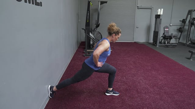 Exercise Demo: Low Hinge Lunge