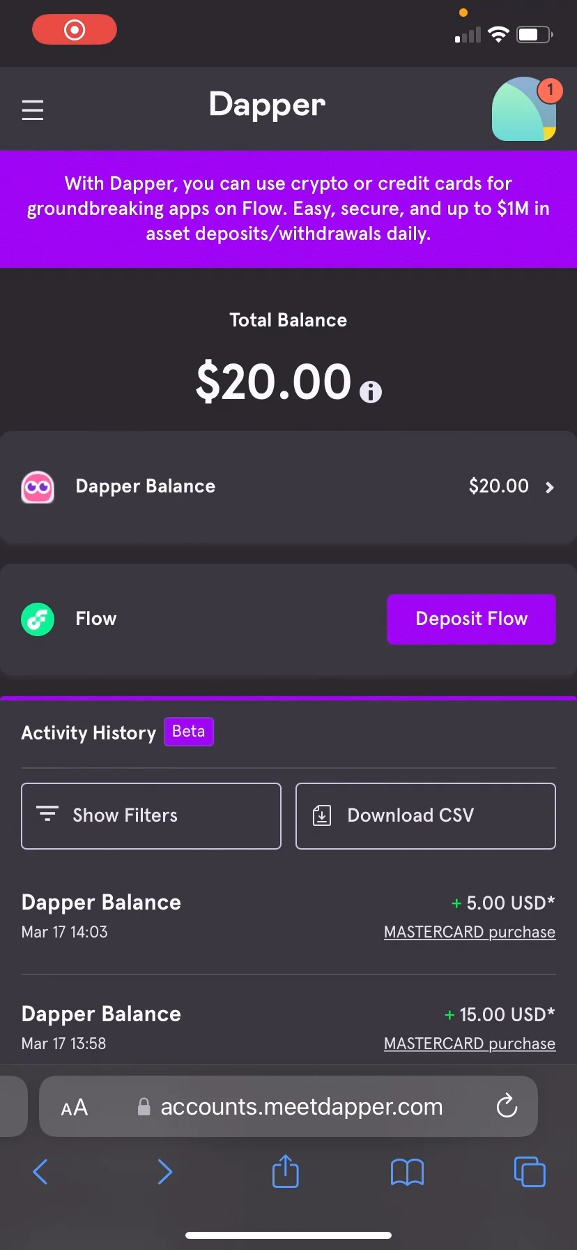 USDC on Ethereum Withdrawal Walkthrough
