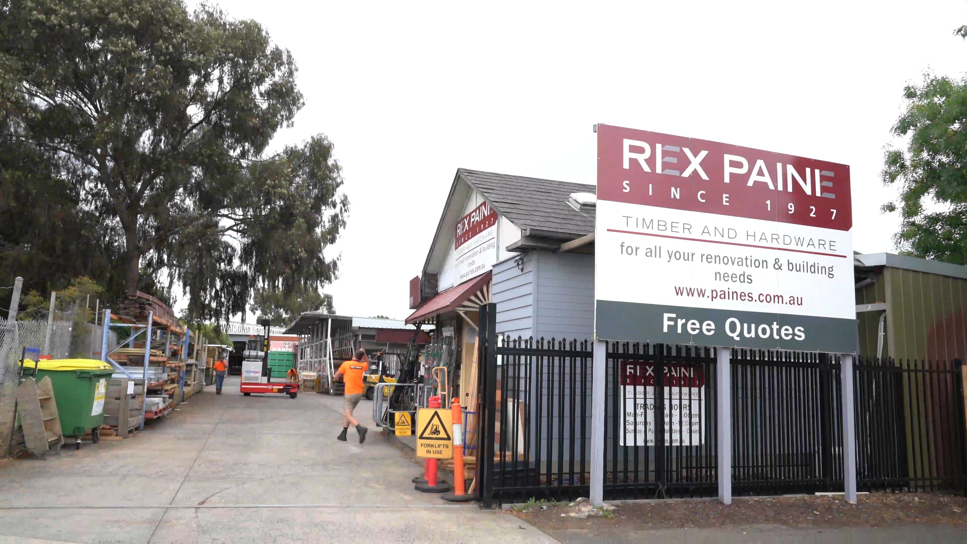 Rex Paine Timber & Hardware on Vimeo