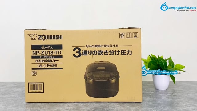 直販廉価 ZOJIRUSHI NP-ZU18-TD 炊飯器 - 生活家電