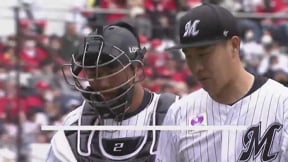 【5回表】マリーンズ・西野勇士 5回1失点と開幕へ順調な仕上がりを見せる!!  2023年3月21日 千葉ロッテマリーンズ 対 広島東洋カープ