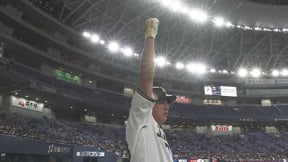【6回裏】バファローズ・杉本裕太郎 遂に出た!! 滞空時間の長いホームランで勝ち越しに成功!!  2023年3月21日 オリックス・バファローズ 対 中日ドラゴンズ