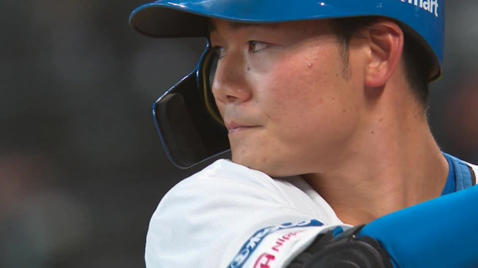 【6回裏】エスコンF初ヒット初打点!! ファイターズ・清宮幸太郎 タイムリー2ベースヒット!! 2023年3月21日 北海道日本ハムファイターズ 対 福岡ソフトバンクホークス
