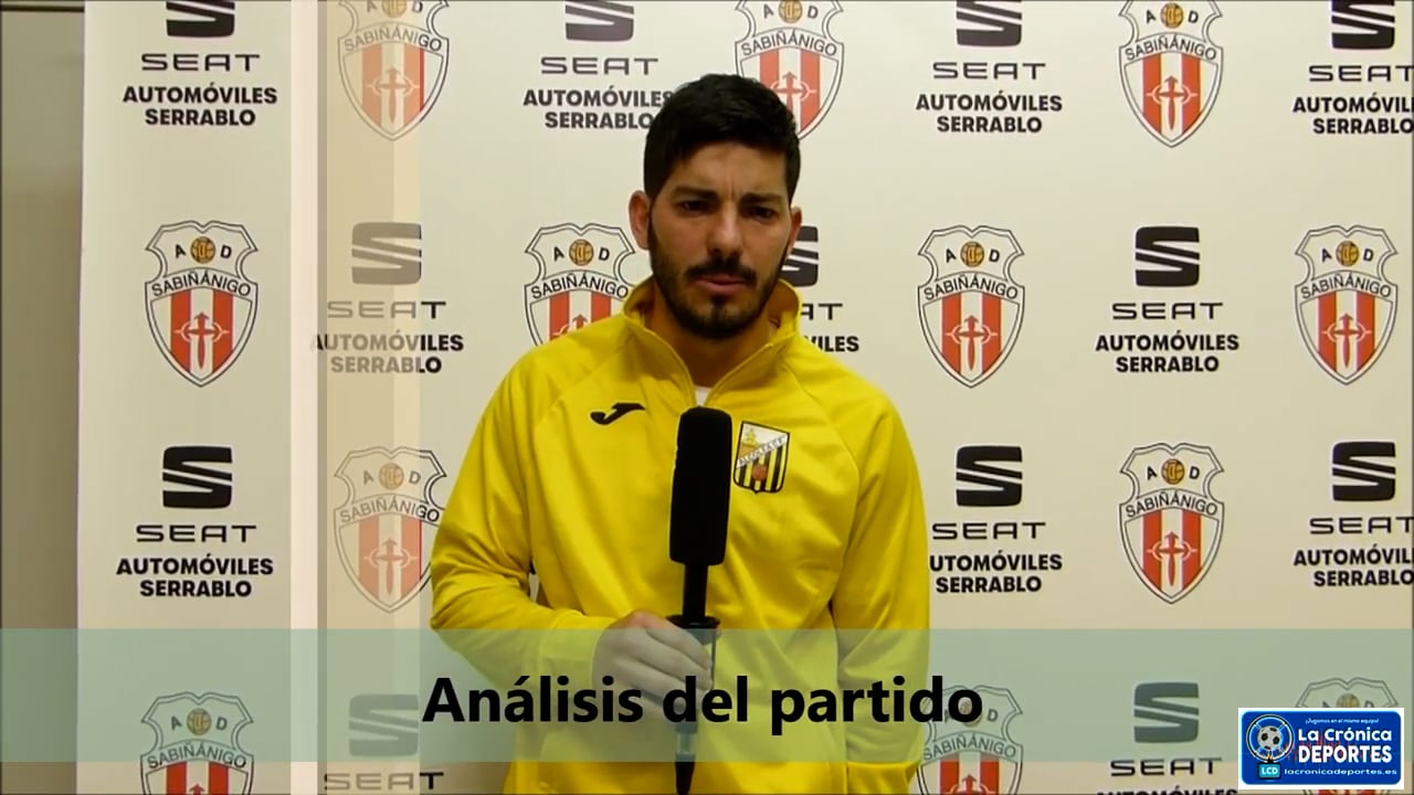 TITO PEINADO (Entrenador Alcolea) AD Sabiñánigo 3-1 Alcolea CF / Jornada 21 / Regional Preferente Gr 1 / Fuente: YouTube Deporte Cantera 