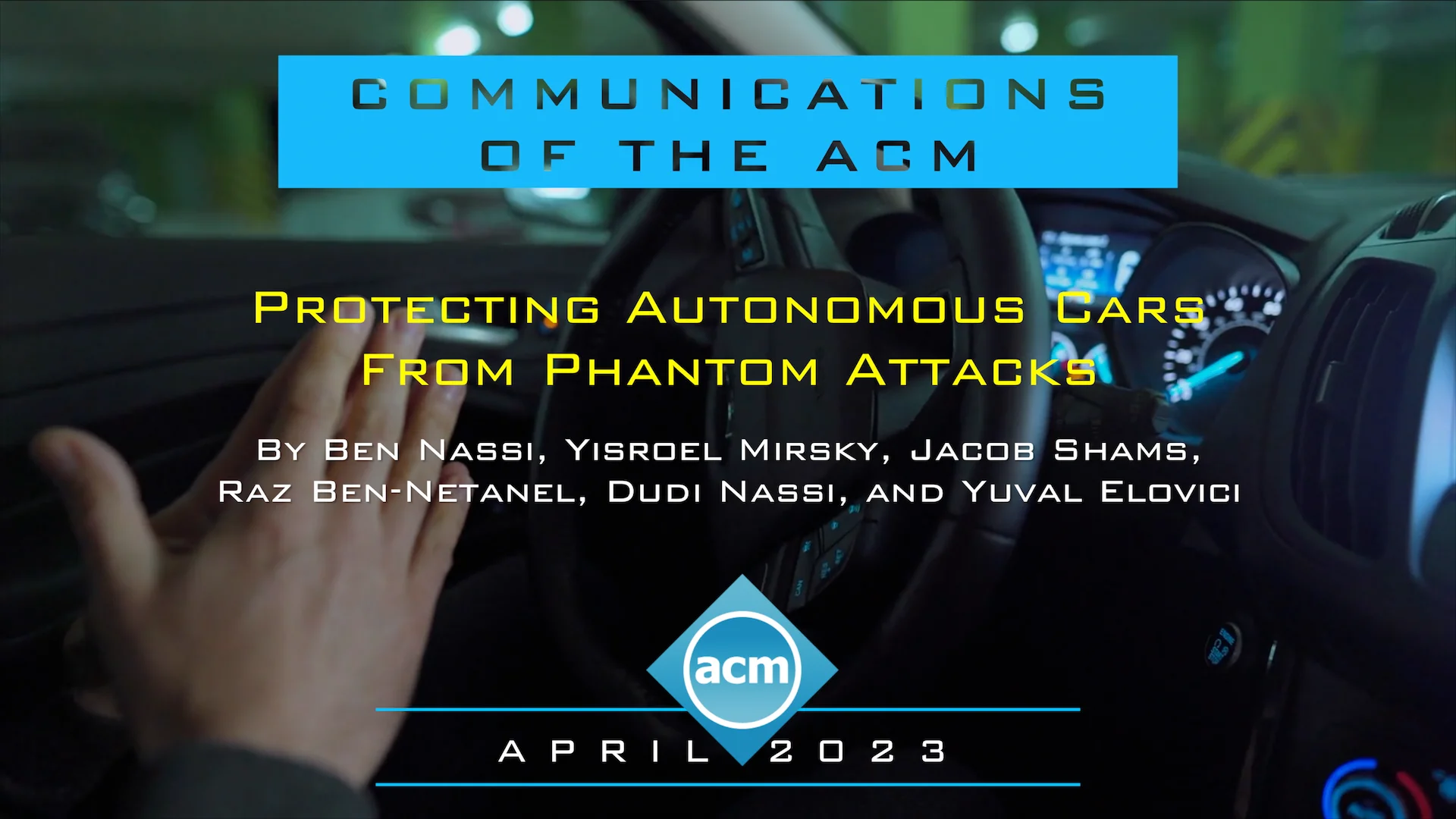 Protecting Autonomous Cars from Phantom Attacks – Communications 