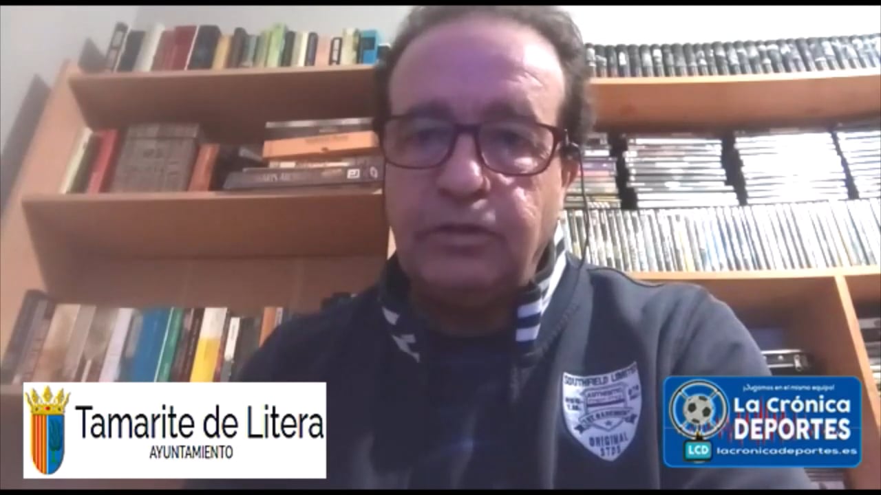 FÉLIX JIMÉNEZ (Entrenador Tamarite) CD Utrillas 2-1 CDJ Tamarite / Jornada 26 / 3ª División