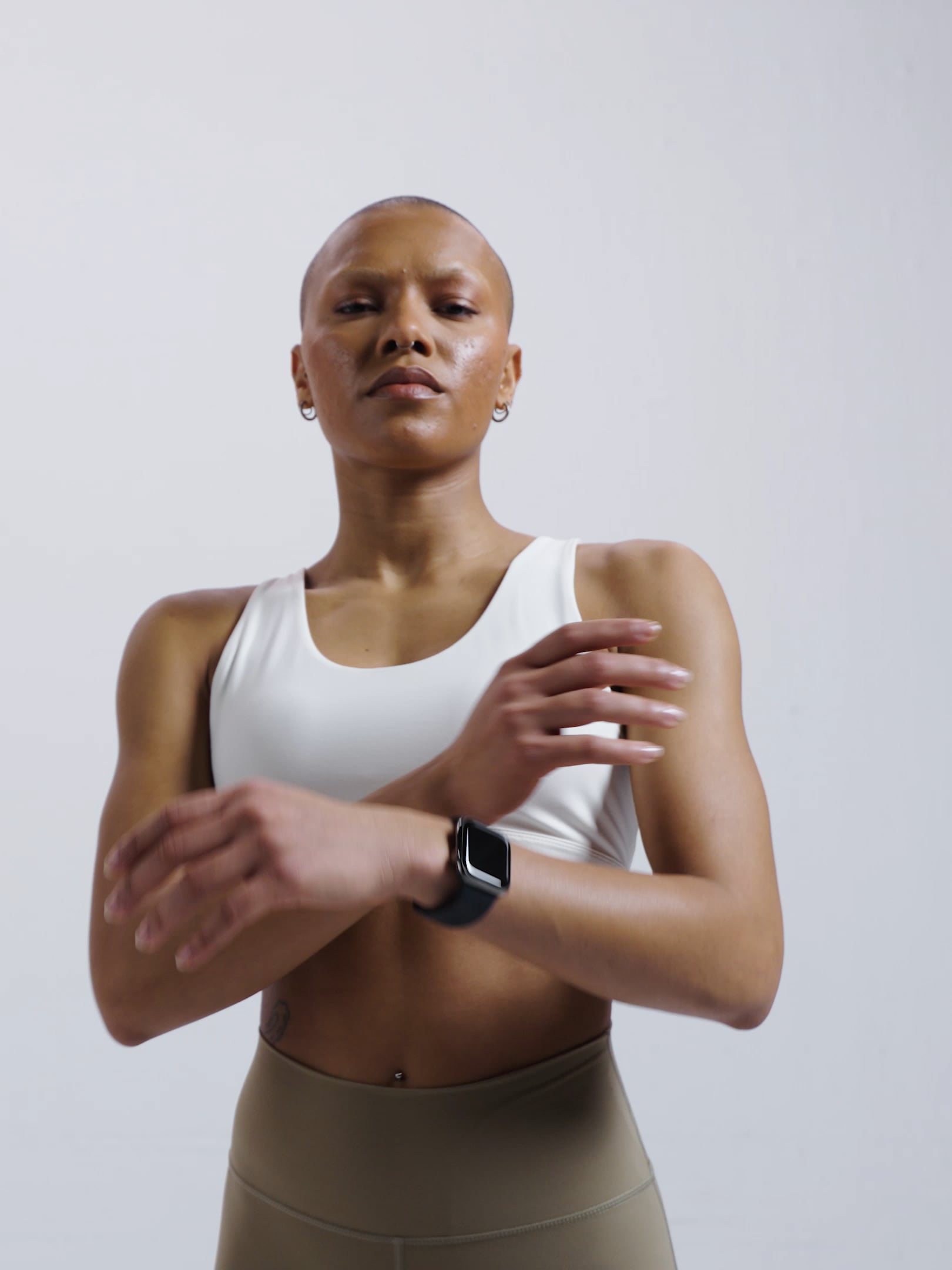 חזיית ספורט גב V מבד ilios