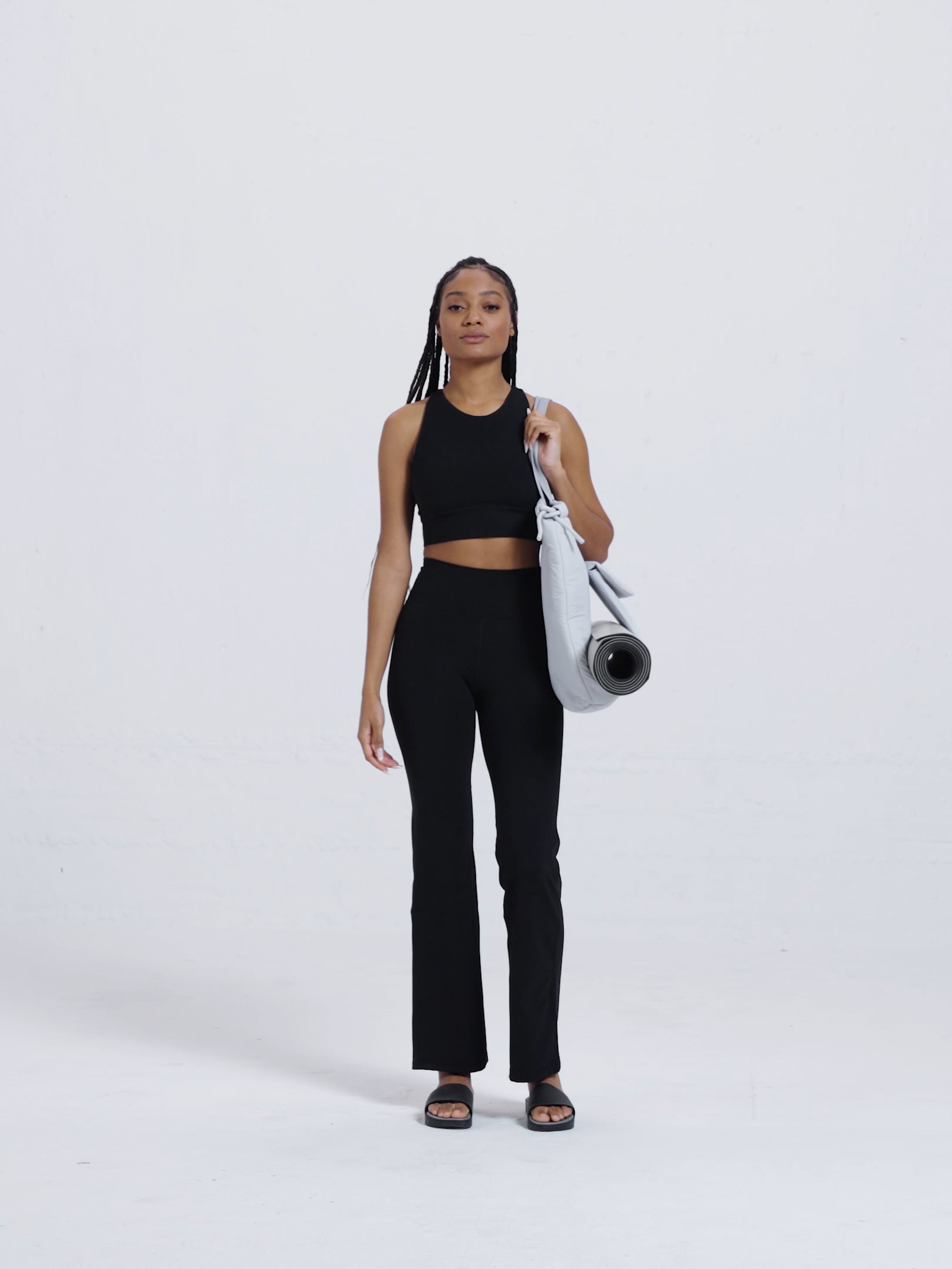 חזיית ספורט Longline גב שחיין מבד ilios