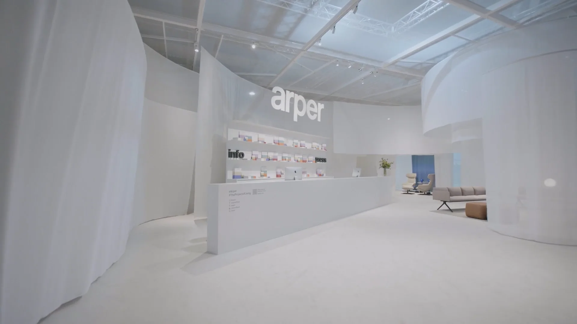 Arper exhibited at Salone del Mobile 2022