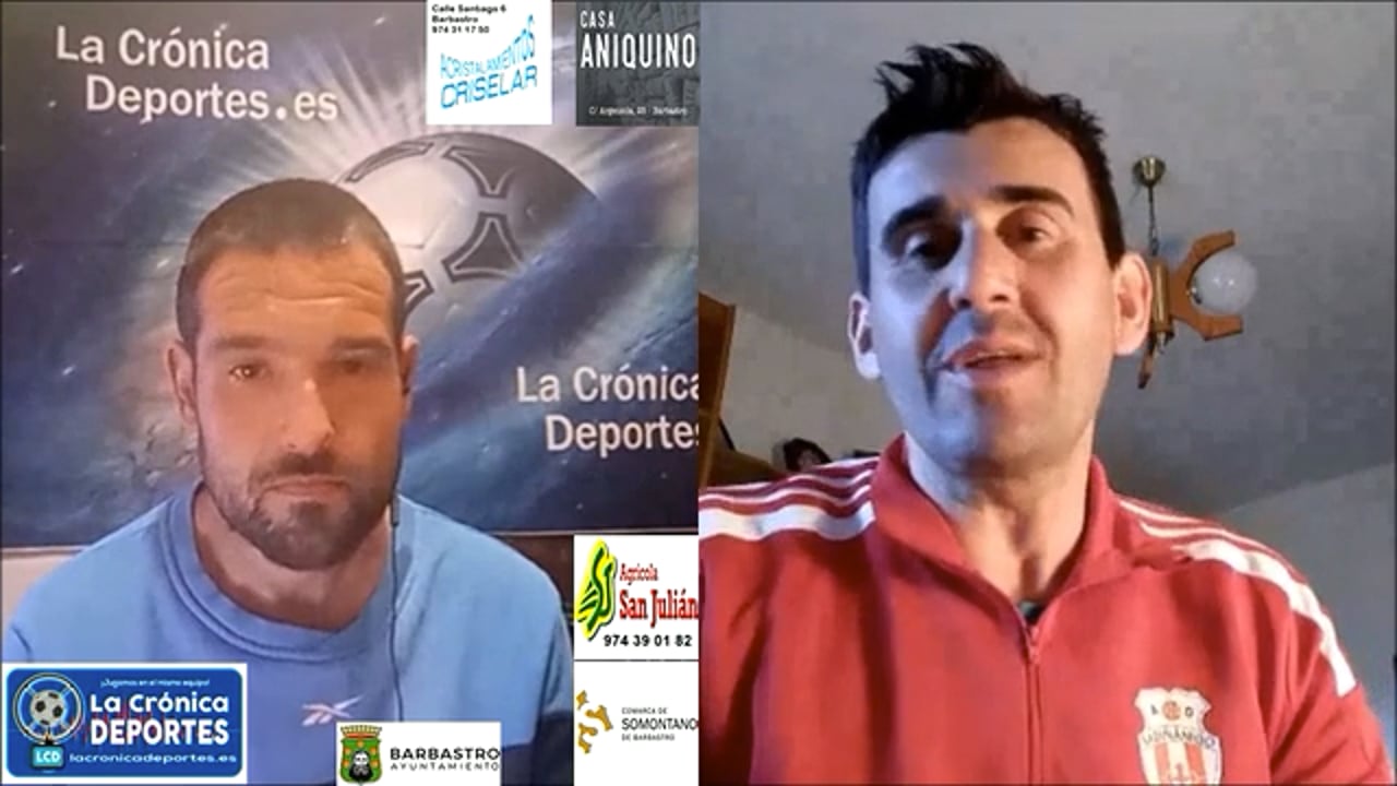 "Jornada 21" Análisis Regional Preferente Gr 1 / MARCOS PIEDRAFITA (Entrenador Sabiñánigo)