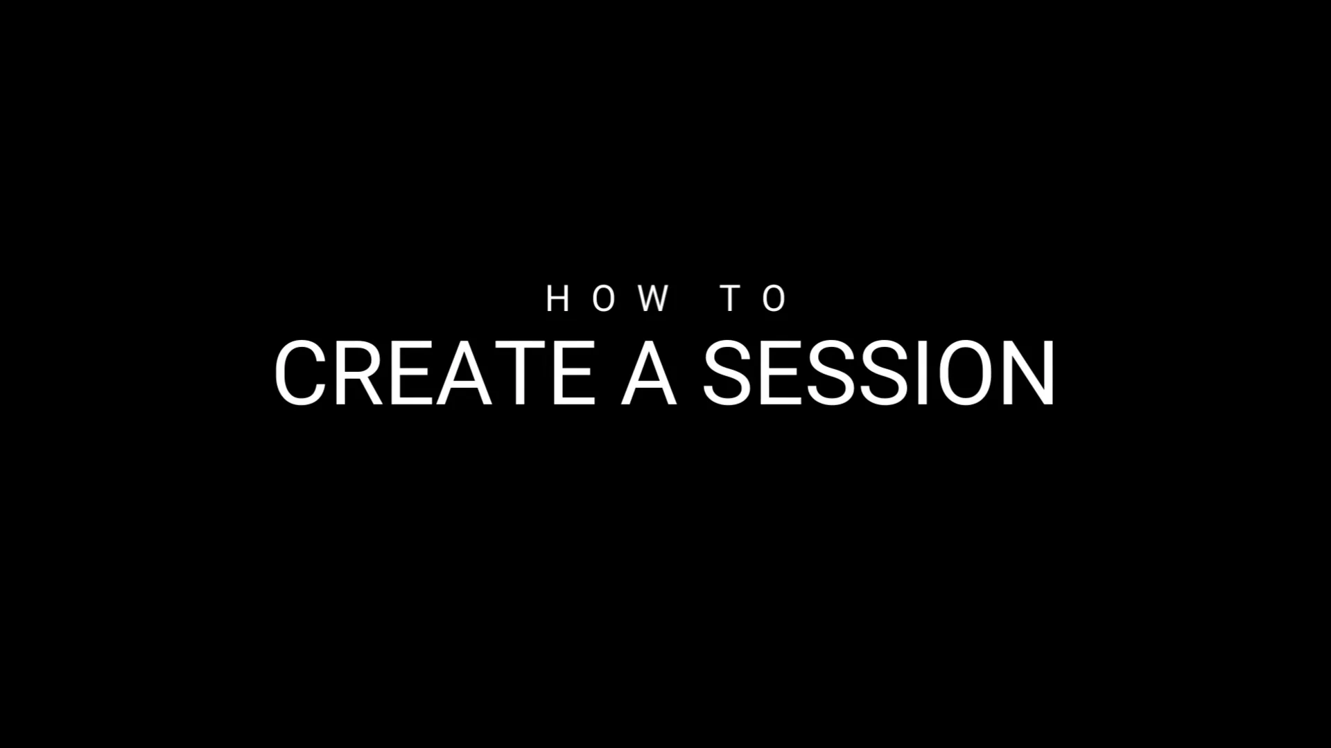 4D Mapping Online | Video 2: How to create a Session