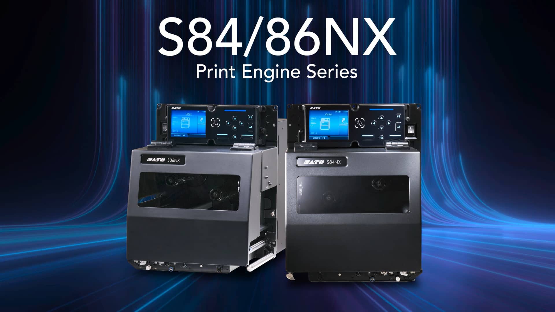 S84/86NX Smart Print Engines for Labeling Automation on Vimeo