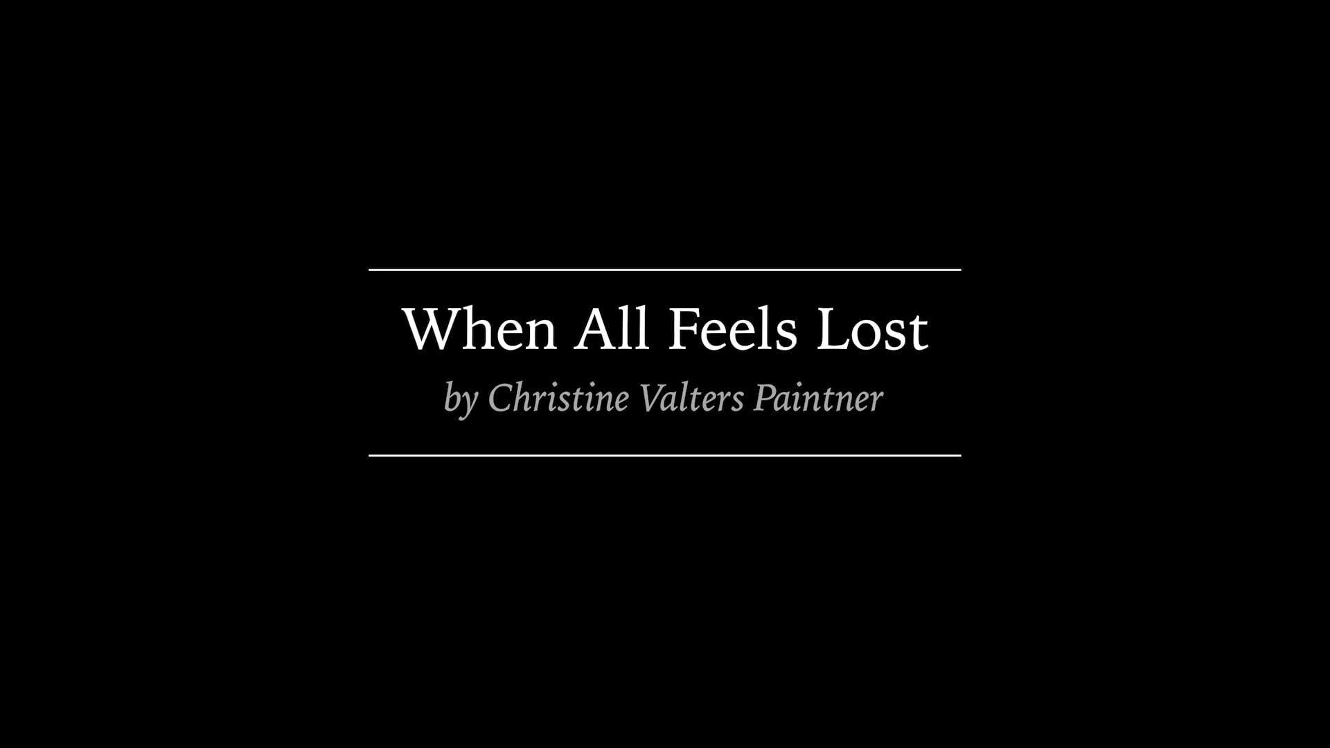 when-all-feels-lost-on-vimeo