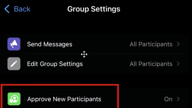 Neue Funktion für WhatsApp Gruppen
