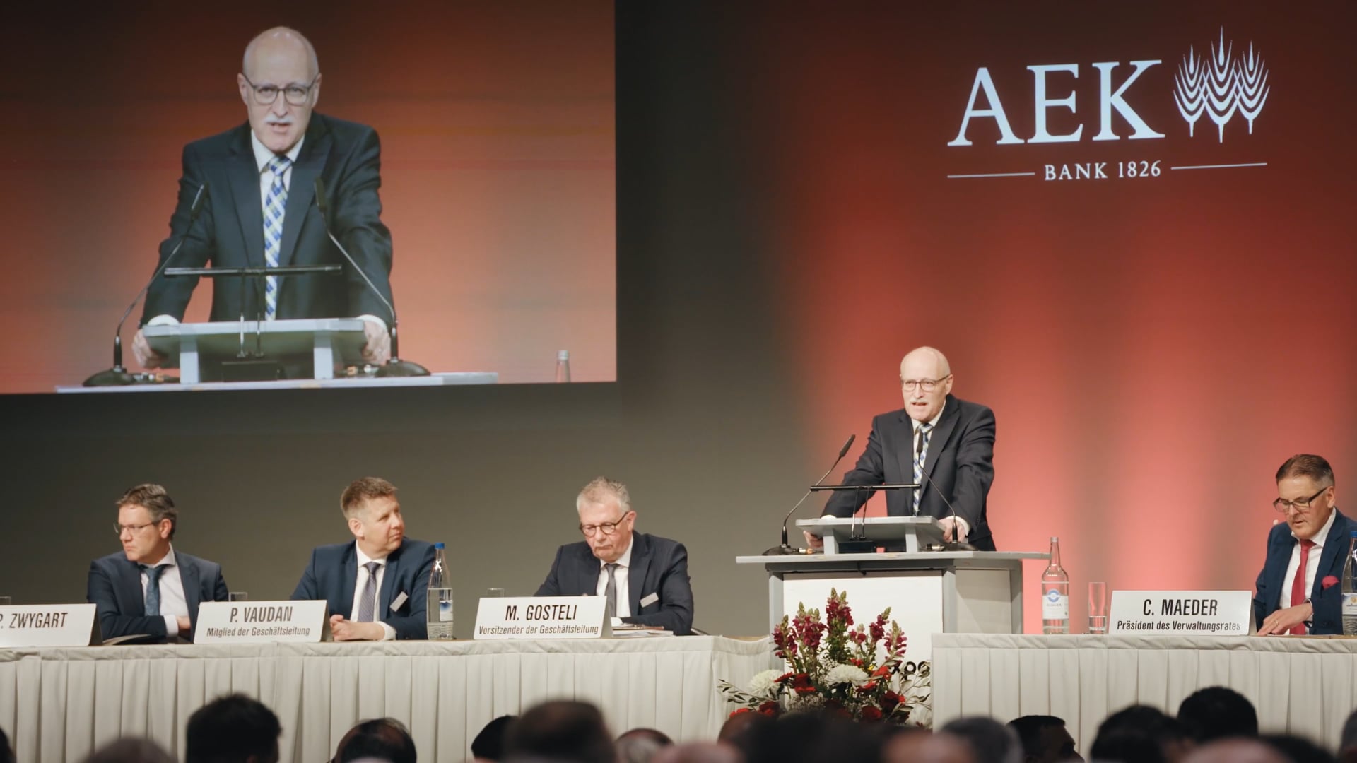 AEK BANK 1826 - Eventvideo "Generalversammlung"