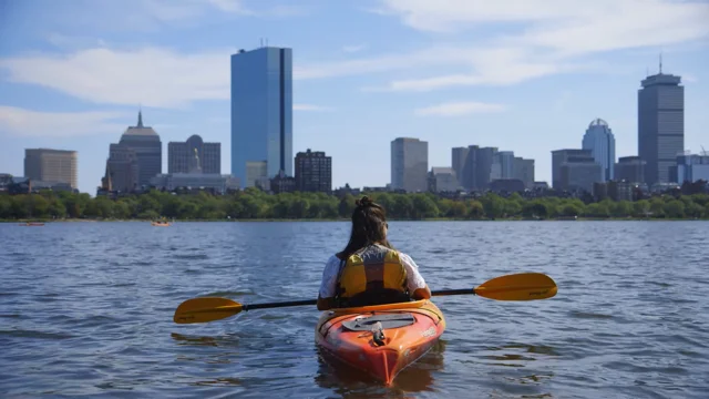 Boston Citgo Sign Along the Charles River T-Shirt by Gregory