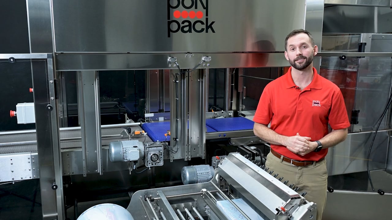 Polypack Tango Shrink Wrapping Machine on Vimeo