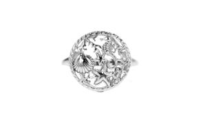 Sterling Silver Sea Life Ring