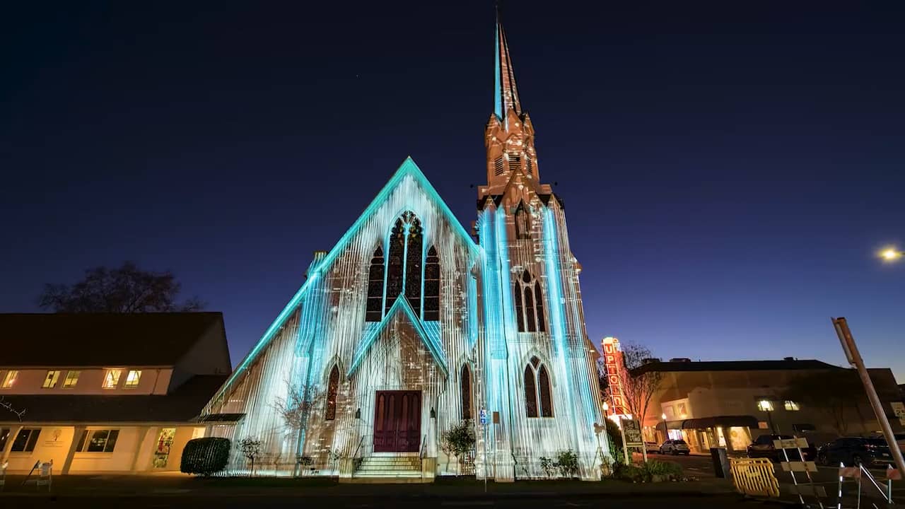 Napa lighted art festival 2023 on vimeo