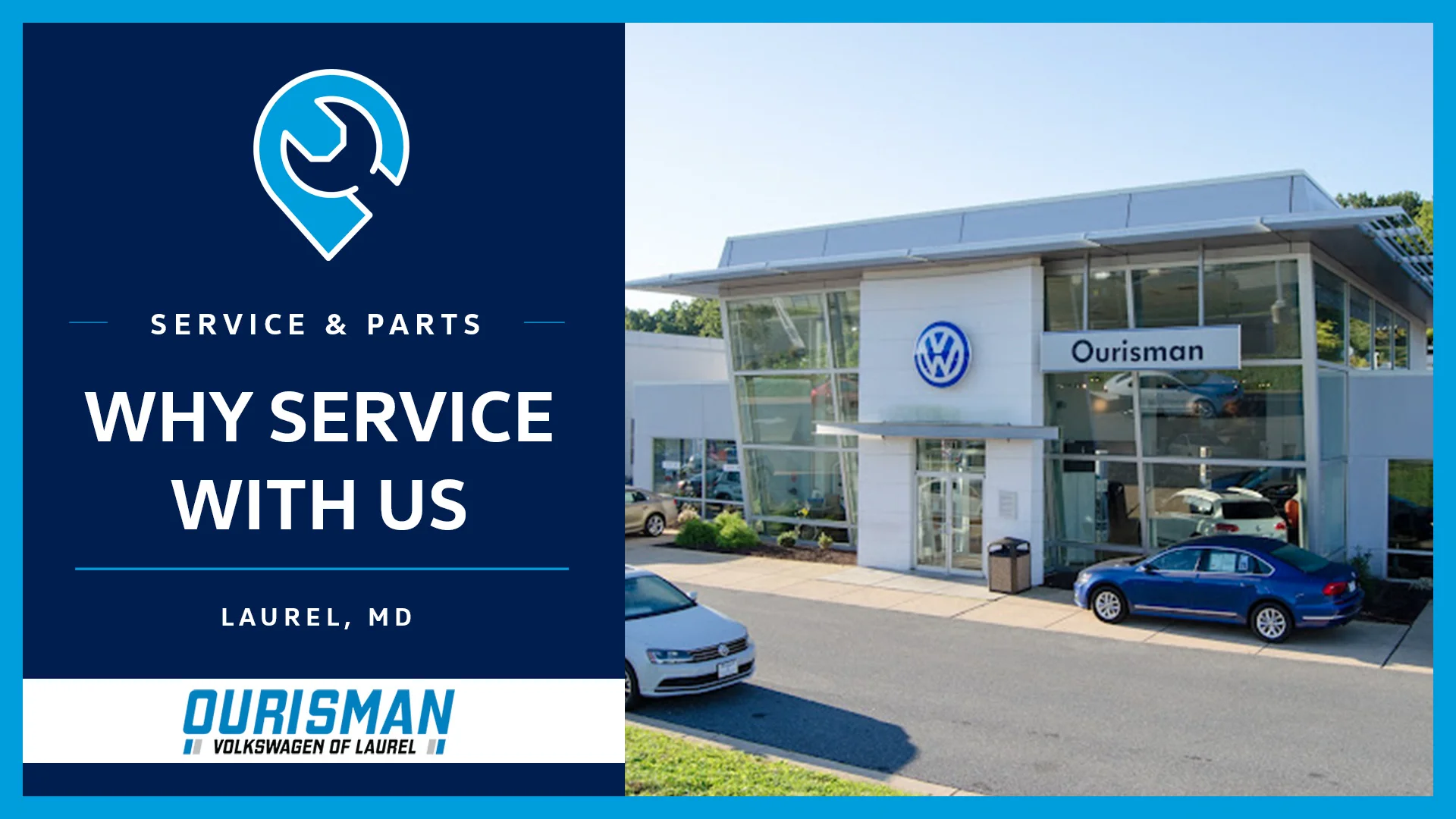 Volkswagen Service Laurel, MD // Ourisman Volkswagen Laurel on Vimeo