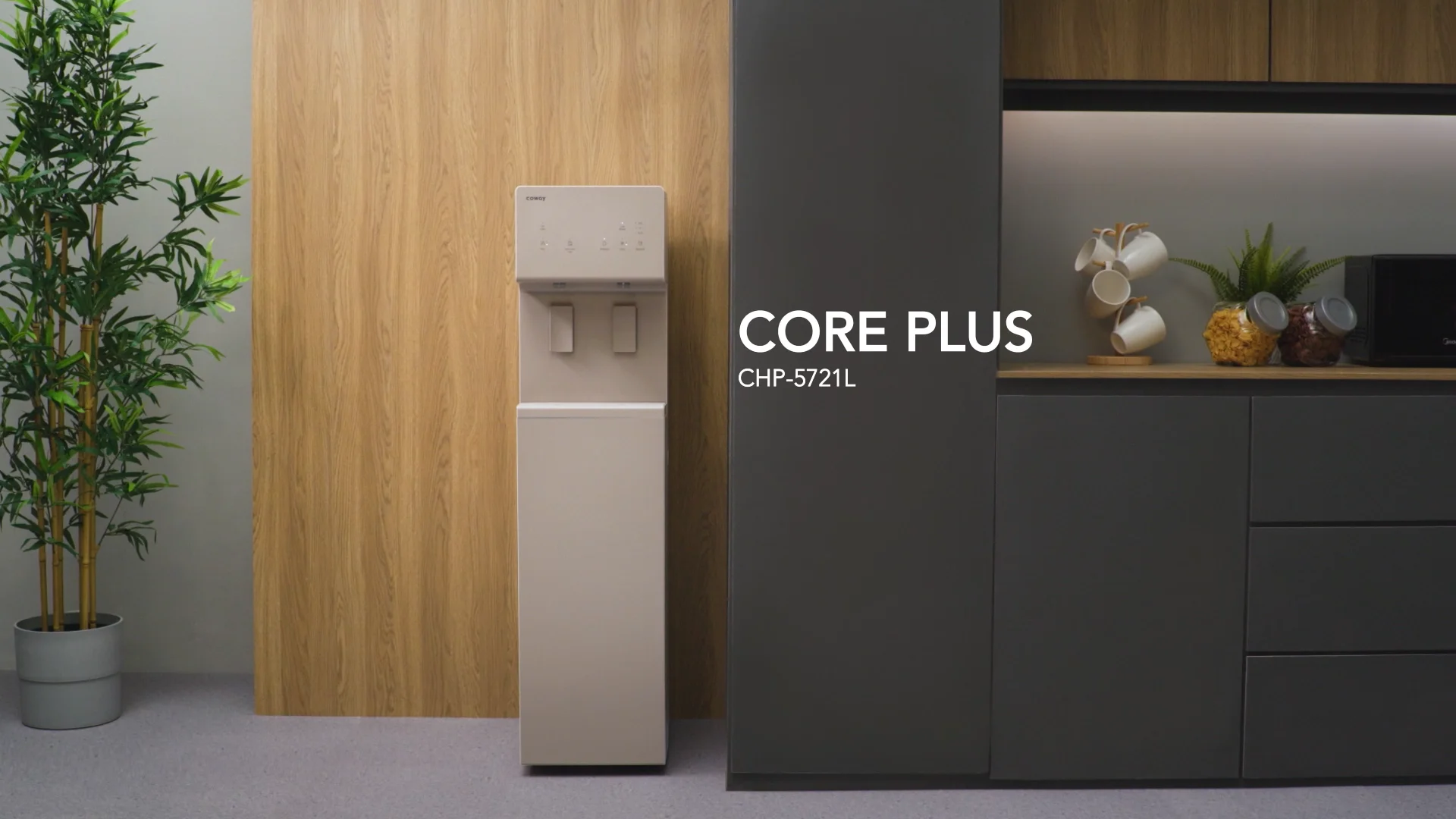 Coway Core Plus Water Purifier CHP-5721L on Vimeo