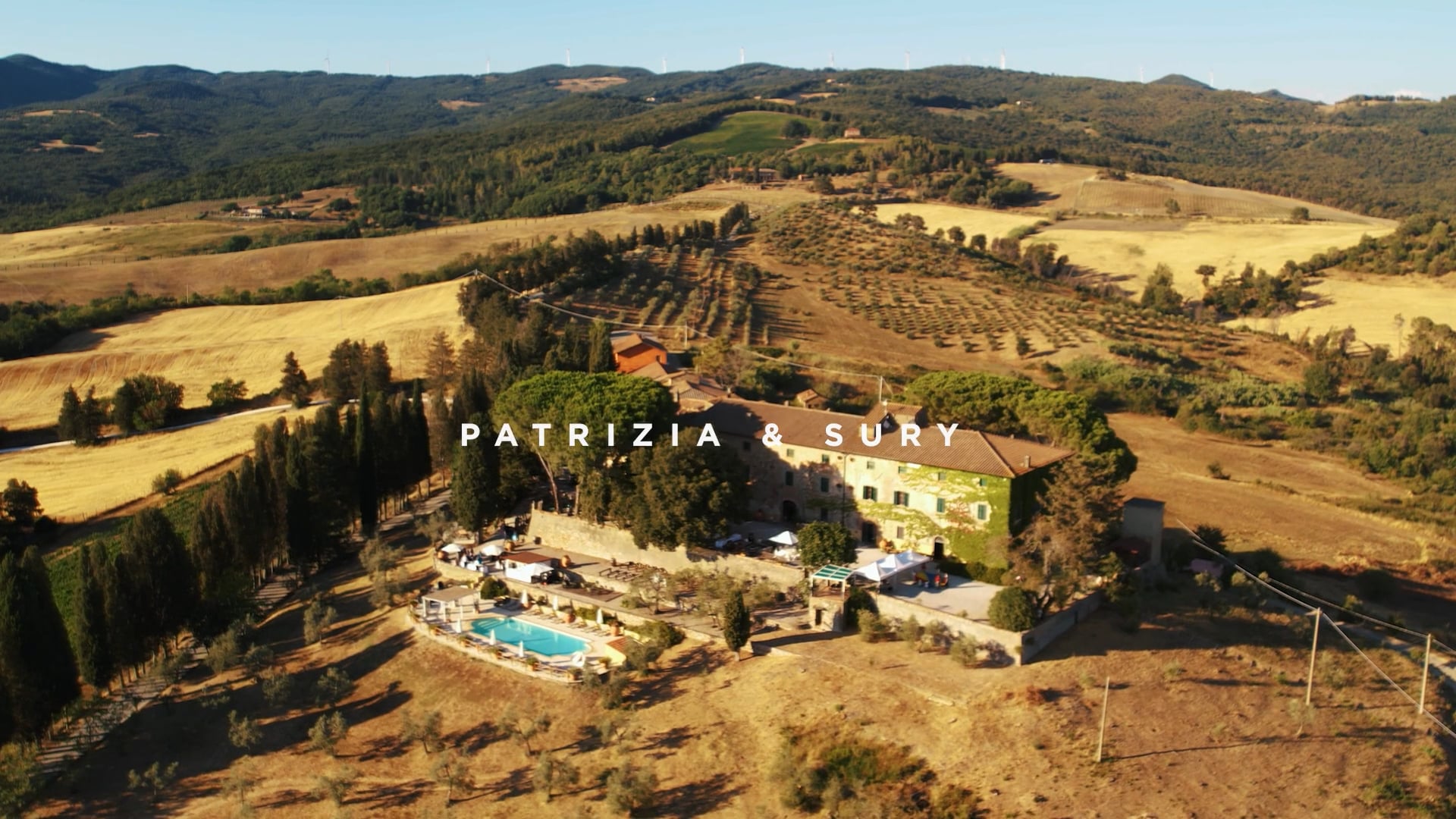 Patrizia & Sury Wedding highlights@Tuscany
