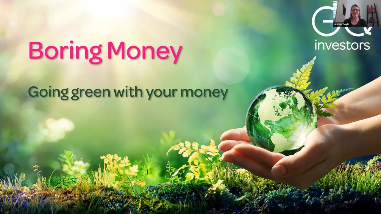 Going Green With Your Money .mov