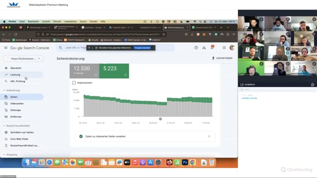 Shopify Tool um Deeplinks zu erstellen, Crawling Limit, Diskussion über Mission Mittelstand mit Malte 23.03.23