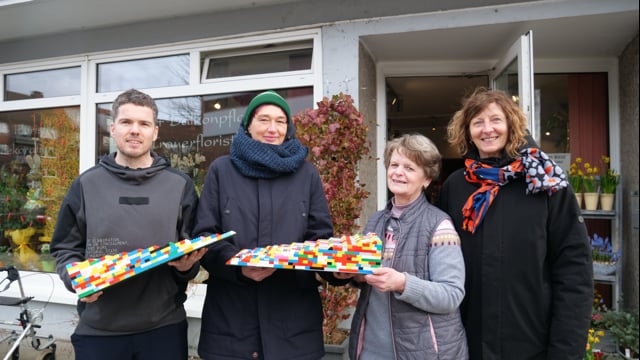 Barrierefrei durch Legosteine